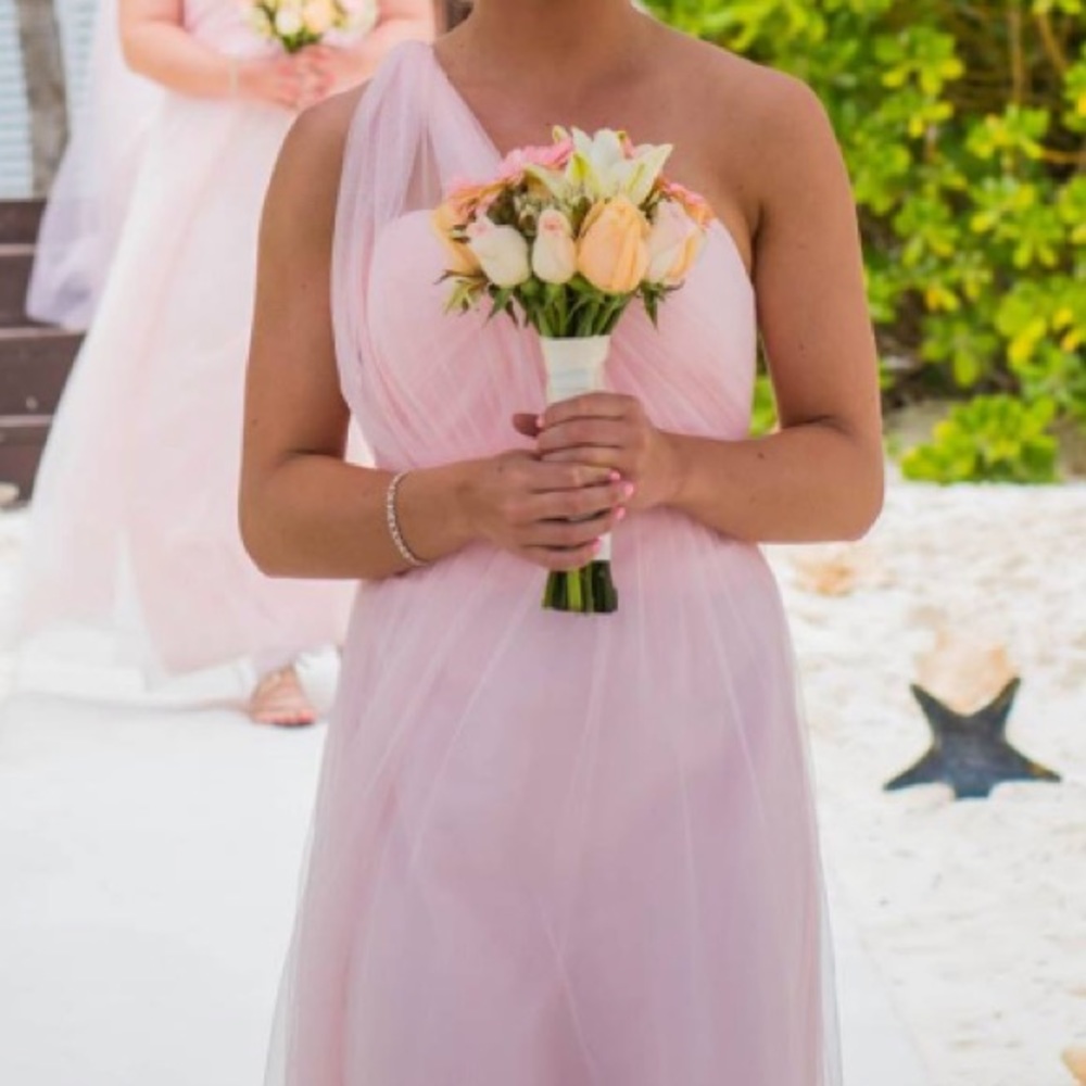 Pink Chiffon Dress